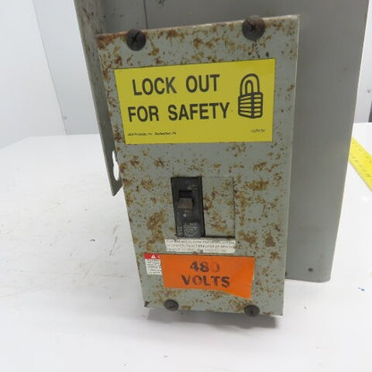 Hevi-Duty HS5F5AS 5KVA Transformer 1Ph 240x480V Pri 120/240V Sec