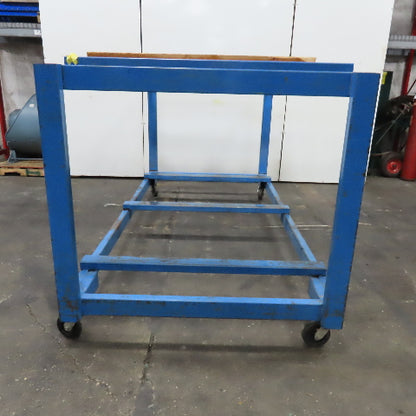 Steel Rolling Storage Rack 116"W ID x 56" x 57" Tall
