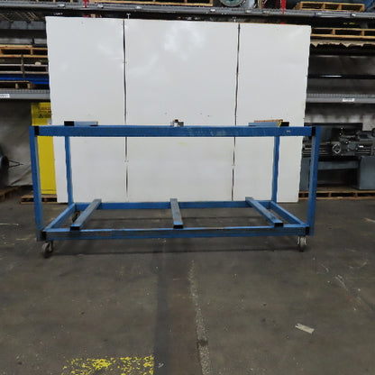 Steel Rolling Storage Rack 116"W ID x 56" x 57" Tall
