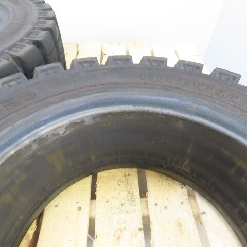 Nexen SolidPro 28 x 9-15 / 7.00 (8.15-15) Solid Cushion Forklift Tire Set/2