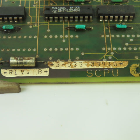Cincinnati Milacron 3-533-0341G Circuit Board Card Rev B
