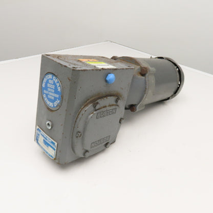 Boston Gear 60:1 Ratio Gear Motor 3/4Hp 230/460V 3Ph 28.75RPM Output