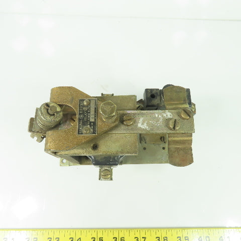General Electric IC2820A100 BB Relay 600V Max 10A W/ 22D11G46A 67VDC Coil