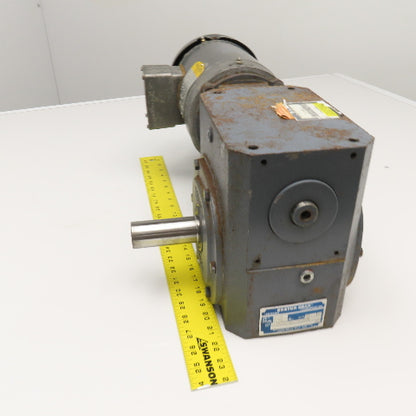 Boston Gear 60:1 Ratio Gear Motor 1.5Hp 230/460V 3Ph 28.75RPM Output