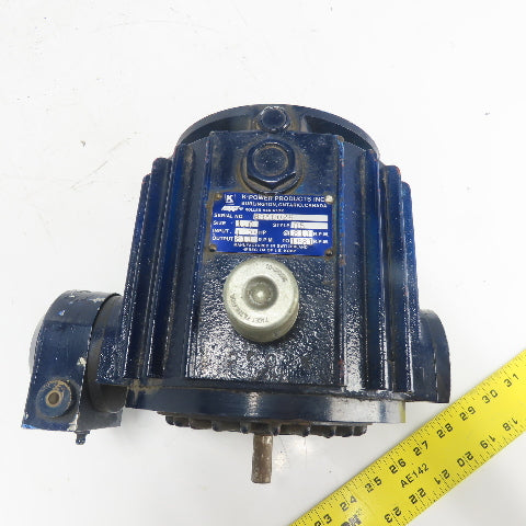 K-Power Style B5 Kopp Roller Variator 1.25HP @ 813RPM Size 1 813-1981RPM