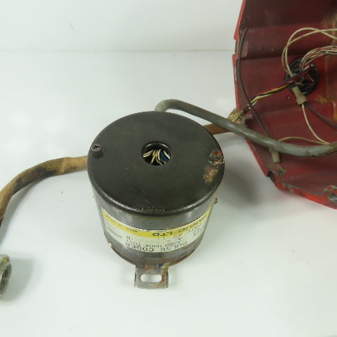 Fanuc A860-0304-T011 Pulse Coder W/ TS530N33E9 Resolver And End Cap