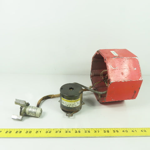 Fanuc A860-0304-T011 Pulse Coder W/ TS530N33E9 Resolver And End Cap