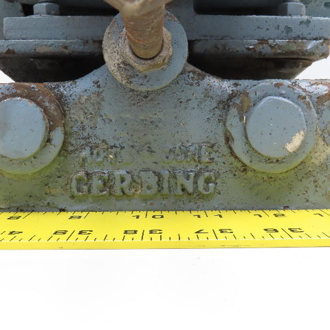 Reliance Electric 1Hp 1760RPM 460V 3Ph AC Motor W/ Gerbing Roto-Cone Pulley