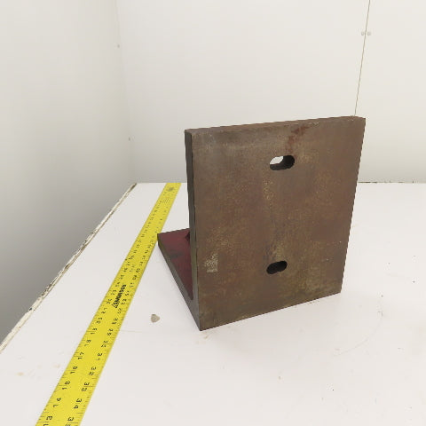 1-1/4" Thick Steel Right Angle Plate Machinist Set Up Fixture 10.625" x 12