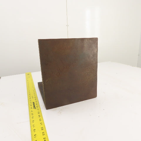 1-1/8" Thick Steel Right Angle Plate Machinist Set Up Fixture 10.625" x 12