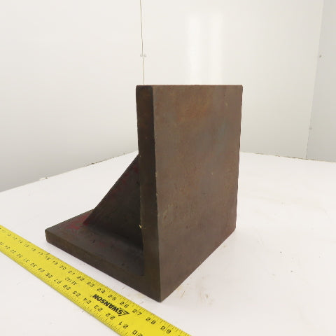 1-1/8" Thick Steel Right Angle Plate Machinist Set Up Fixture 10.625" x 12