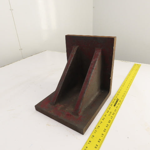 1-1/8" Thick Steel Right Angle Plate Machinist Set Up Fixture 10.625" x 12
