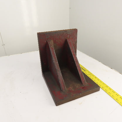 1-1/8" Thick Steel Right Angle Plate Machinist Set Up Fixture 10.625" x 12