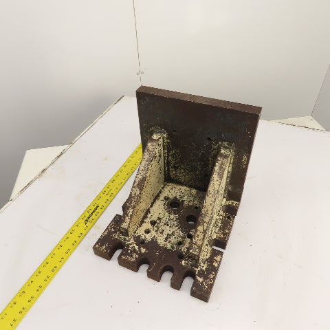 1-1/4" Thick Steel Right Angle Plate Machinist Set Up Fixture 11.5" x 12" x 12"