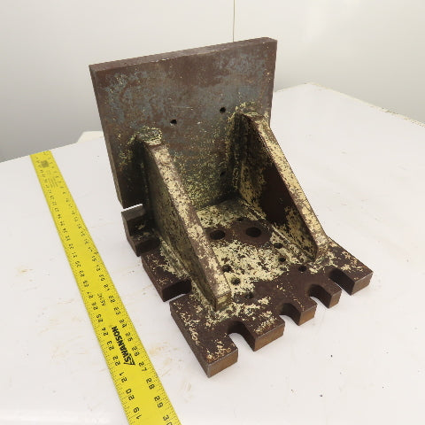 1-1/4" Thick Steel Right Angle Plate Machinist Set Up Fixture 11.5" x 12" x 12"