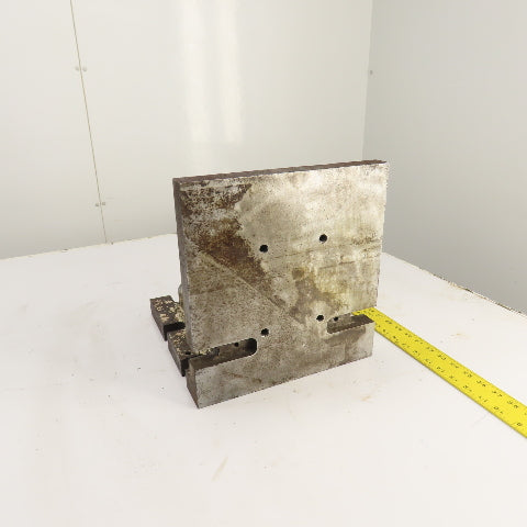 1-1/4" Thick Steel Right Angle Plate Machinist Set Up Fixture 11.5" x 12" x 12"