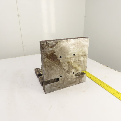 1-1/4" Thick Steel Right Angle Plate Machinist Set Up Fixture 11.5" x 12" x 12"
