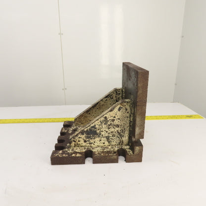 1-1/4" Thick Steel Right Angle Plate Machinist Set Up Fixture 11.5" x 12" x 12"