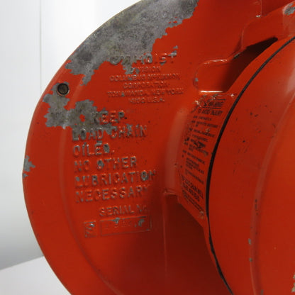 CM Model S 1/4 Ton 500LBS Manual Chain Fall Hoist 15' Lift