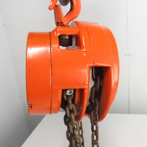 CM Model S 1/4 Ton 500LBS Manual Chain Fall Hoist 15' Lift