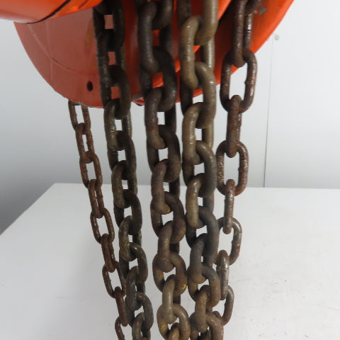 CM Model S 1/4 Ton 500LBS Manual Chain Fall Hoist 15' Lift