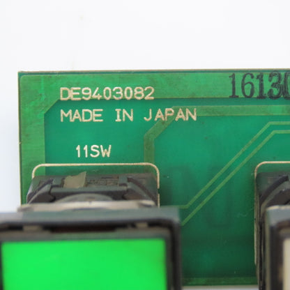 Yaskawa DE9403082 Circuit Board Push Button Assembly