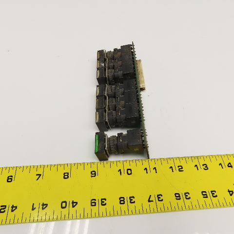 Yaskawa DE9403082 Circuit Board Push Button Assembly