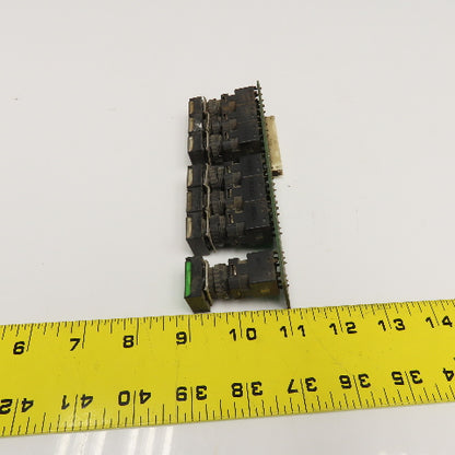 Yaskawa DE9403082 Circuit Board Push Button Assembly