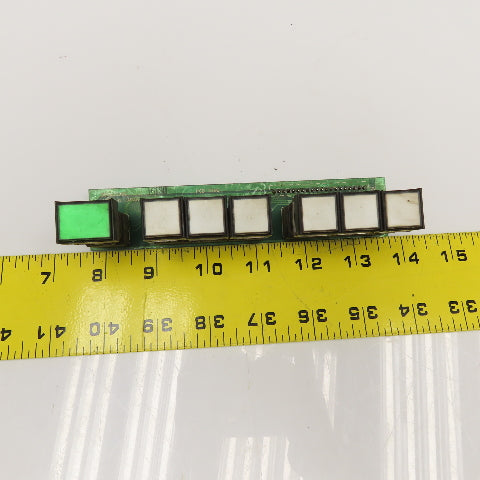 Yaskawa DE9403082 Circuit Board Push Button Assembly