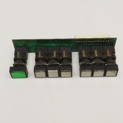 Yaskawa DE9403082 Circuit Board Push Button Assembly