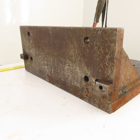 1.5" Thick Steel Right Angle Plate Machinist Set Up Fixture 23-1/4" x 20-1/2"