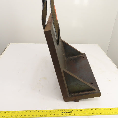 1.5" Thick Steel Right Angle Plate Machinist Set Up Fixture 23-1/4" x 20-1/2"