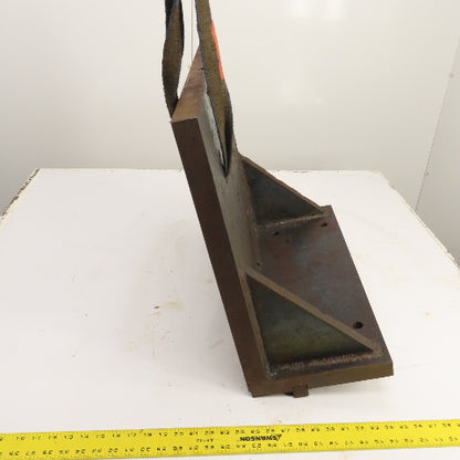 1.5" Thick Steel Right Angle Plate Machinist Set Up Fixture 23-1/4" x 20-1/2"