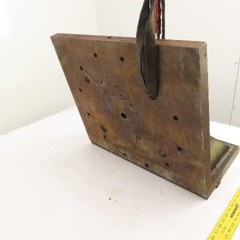 1.5" Thick Steel Right Angle Plate Machinist Set Up Fixture 23-1/4" x 20-1/2"