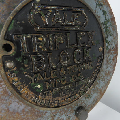 Yale Model SS 1 Ton 2000LBS Manual Chain Fall Hoist 10' Lift