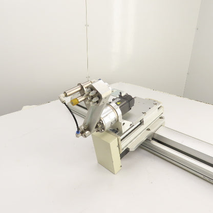 Single Station Vacuum Pick And Place Arm Fixture HF-KP23K W/ Linear Servo Slides