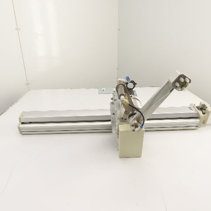 Single Station Vacuum Pick And Place Arm Fixture HF-KP23K W/ Linear Servo Slides