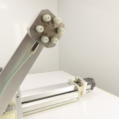 Single Station Vacuum Pick And Place Arm Fixture HF-KP23K W/ Linear Servo Slides