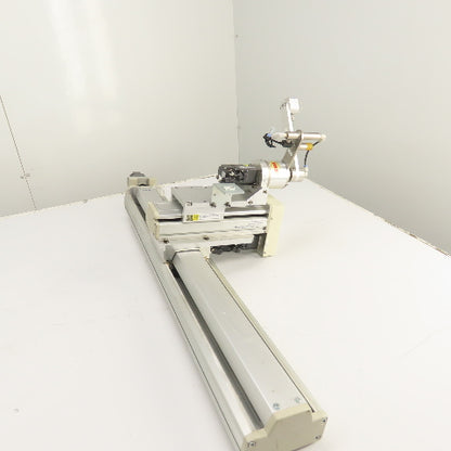 Single Station Vacuum Pick And Place Arm Fixture HF-KP23K W/ Linear Servo Slides