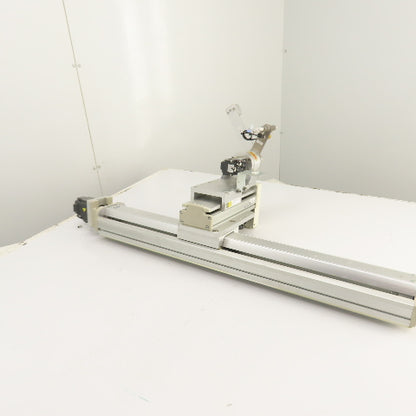 Single Station Vacuum Pick And Place Arm Fixture HF-KP23K W/ Linear Servo Slides