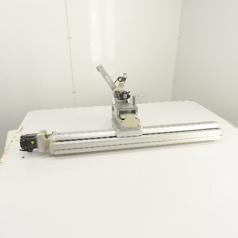 Single Station Vacuum Pick And Place Arm Fixture HF-KP23K W/ Linear Servo Slides