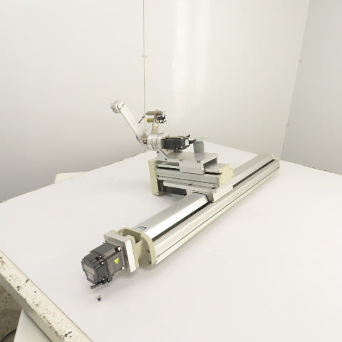 Single Station Vacuum Pick And Place Arm Fixture HF-KP23K W/ Linear Servo Slides