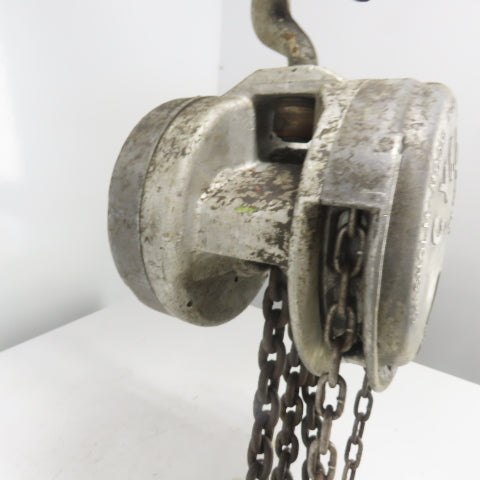 CM Model M 1 Ton 2000LBS Manual Chain Fall Hoist 12' Lift