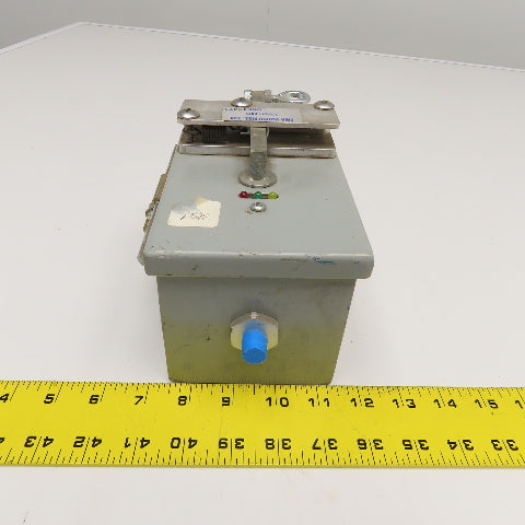 CMH Ind. Andon Pull Switch Spring Return 24V GREEN LED Indicator Left Hand Pull