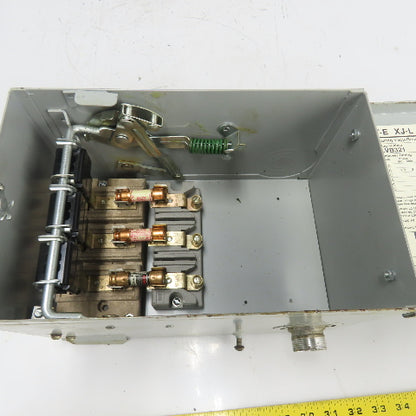 ITE XLVB321 30A Vacu Break Fusible Switch Bus Plug 240VAC 3Ph