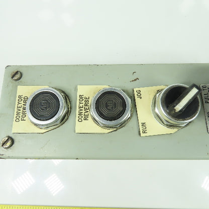 4-Button Push Button Control Station Pendant E-Stop 10-1/2" x 3-1/2" x 3"