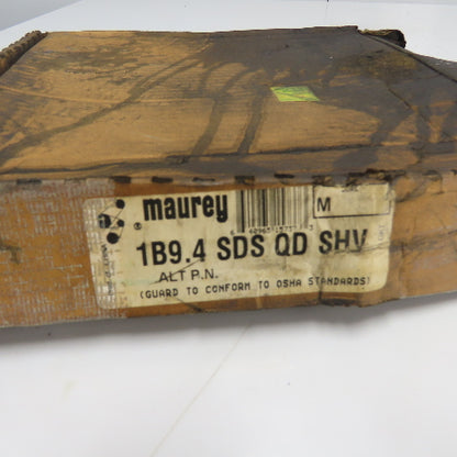 Maurey 1B94SDS 9-3/4" OD Single Groove V-Belt Pulley