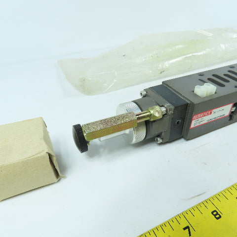 Numatics I23RQ100JP00000 Sandwich Pressure Dual Regulator W/ Gauges NEW