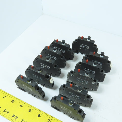 Allen Bradley 1492-GH070 Ser B Rail Mount 7A Single Pole Circuit Breaker Lot/11