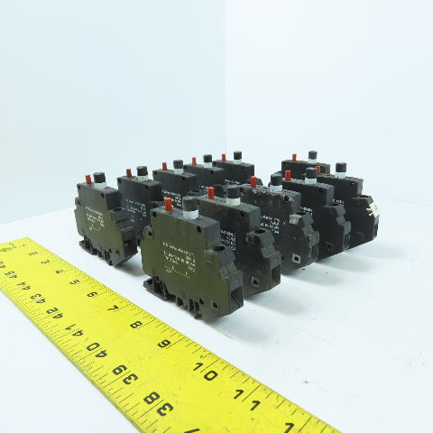 Allen Bradley 1492-GH070 Ser B Rail Mount 7A Single Pole Circuit Breaker Lot/11